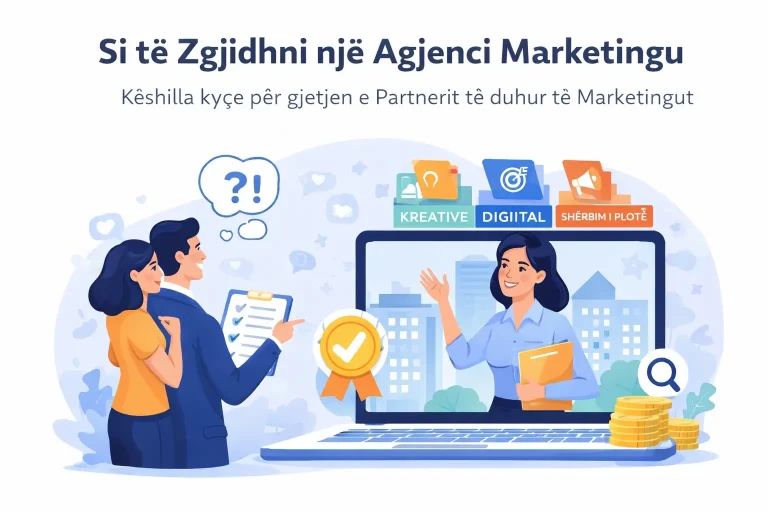 zgjidh agjensi marketingu