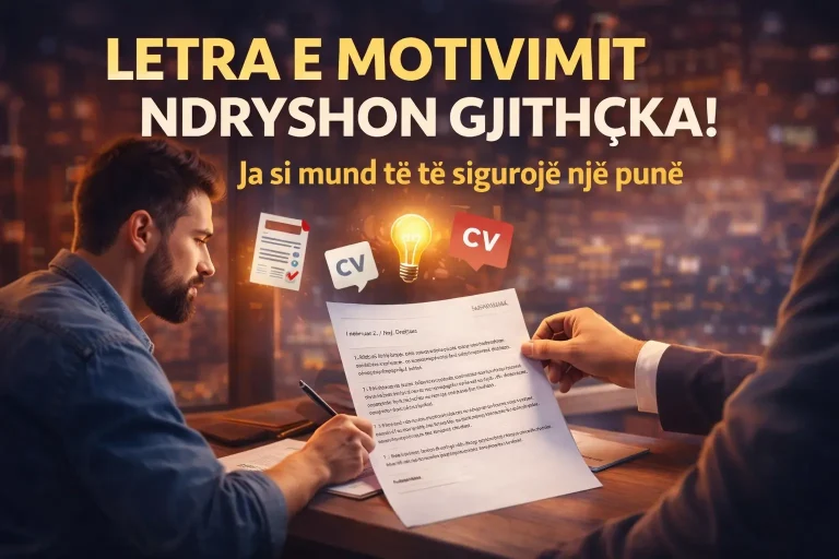si te shkruaj nje leter motivimi